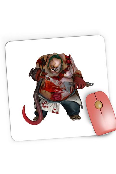 OEM Mousepad Gaming Dota 2 Hero Pudge Horror Killer Dota2, 21x19 cm