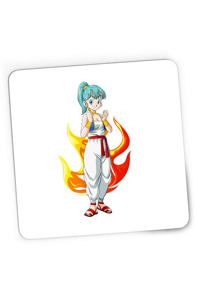 OEM Mousepad Gaming Dragon Ball Bulma Cool Bunica Anime, 21x19 cm