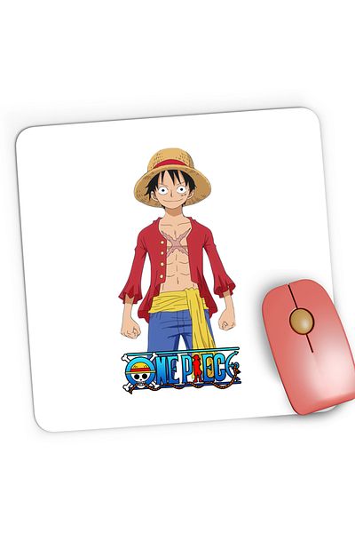 OEM Mousepad Gaming Monkey D Luffy Capitan Pirat Marinar One Piece, 21x19 cm
