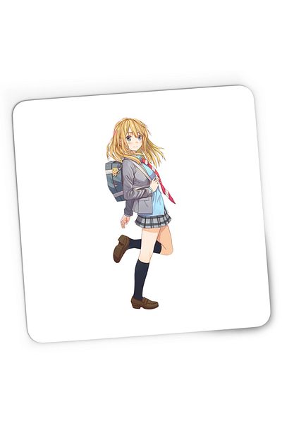OEM Mousepad Gaming Your Lie in April Kaori Romantic Anime, 21x19 cm