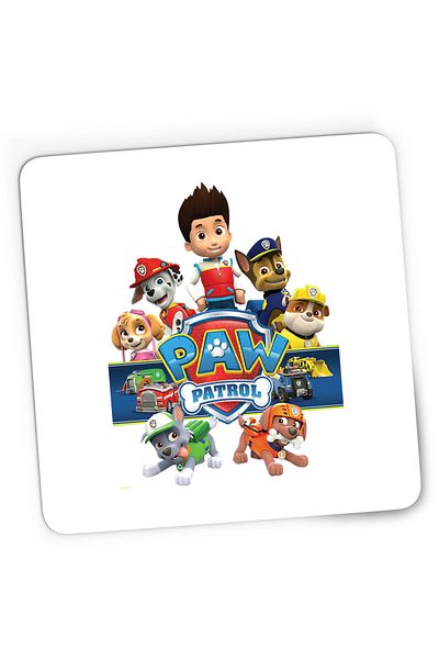 OEM Mousepad Gaming Paw Patrol Logo Game Police Puppies, 21x19 cm