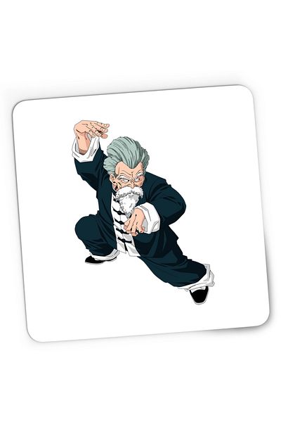 OEM Dragon Ball Z Sensei Roshi Zen Yin Yang Reiki Gaming Mousepad, 21x19 cm