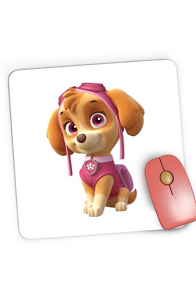OEM Gaming Mousepad Paw Patrol Skye Rescue Aviator Puppy, 21x19 cm
