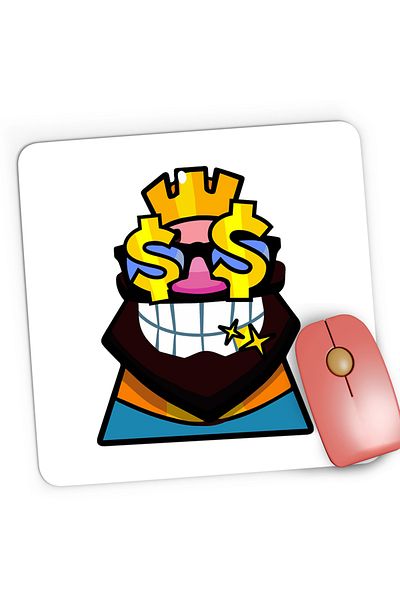OEM Mousepad Gaming King Clash Royale Minecraft, 21x19 cm