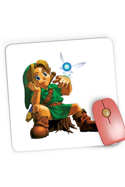 OEM Mousepad Gaming The Legend of Zelda Ocarina of Time, 21x19 cm