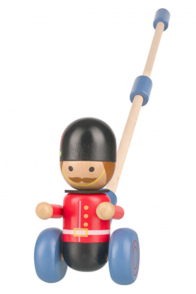 Orange Tree Toys Jucărie de împins soldat londonez, Orange Tree Toys