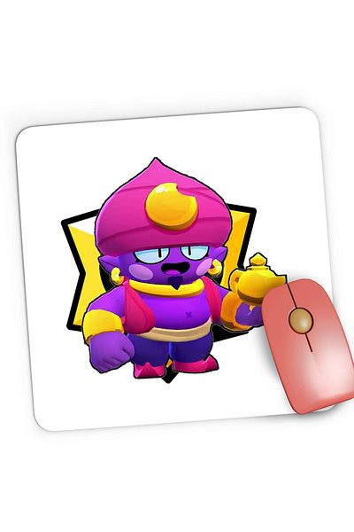 OEM Mousepad Gaming Gene Brawl Stars Play, 21x19 cm