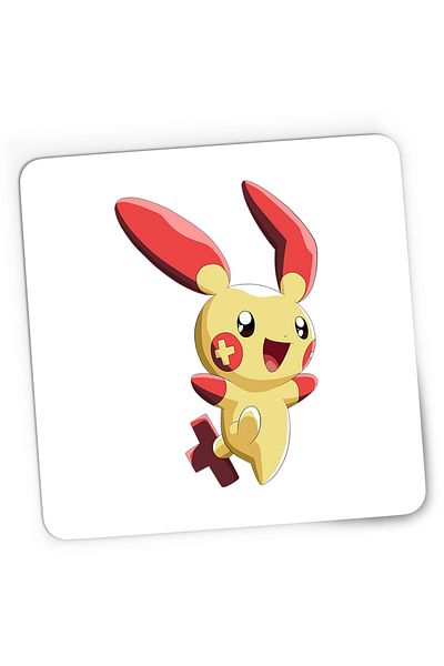 OEM Mousepad Gaming Plusle Pokemon Kilia Rabbit, 21x19 cm