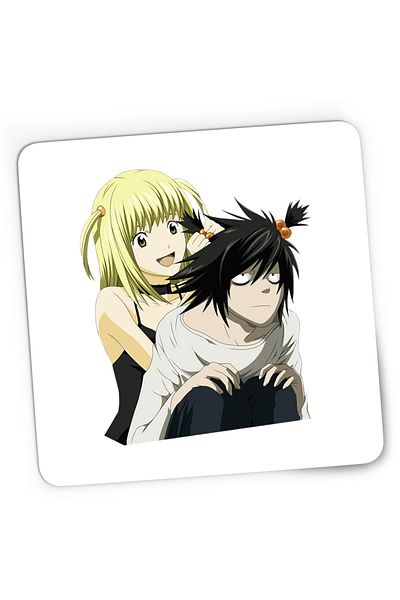 OEM Mousepad Gaming Death Note L Detective Misa Amane Tails, 21x19 cm