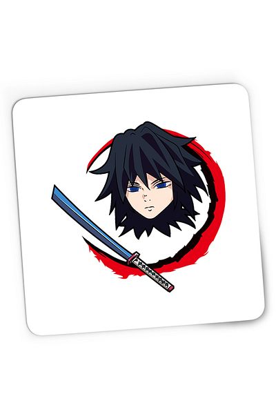 OEM Mousepad Gaming Kimetsu no Yaiba Giyu Tomioka Demon Slayer, 21x19 cm
