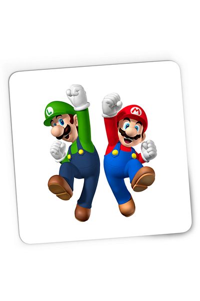 OEM Mousepad Gaming Super Mario Bros Luigi Mario Odyssey, 21x19 cm