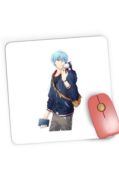 OEM Mousepad Gaming Kuroko no Basket Tetsuya Puppy Anime Player, 21x19 cm