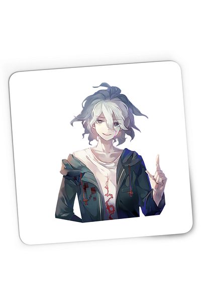 OEM Mousepad Gaming Danranronpa Nagito Komaeda Dark Manga, 21x19 cm