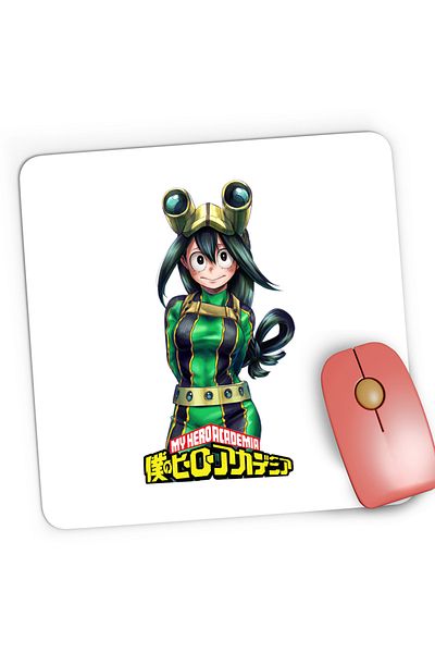 OEM Mousepad Gaming Tsuyu Asui Hero Academia Anime Manga, 21x19 cm