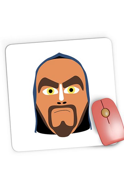 OEM Mousepad Gaming Clash of Clans Wizard Royale, 21x19 cm