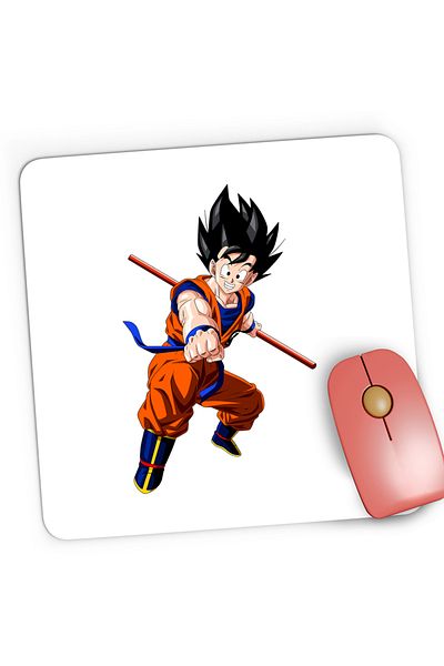 OEM Mousepad Gaming Dragon Ball Z Son Goku Vagabond Mafia Anime, 21x19 cm