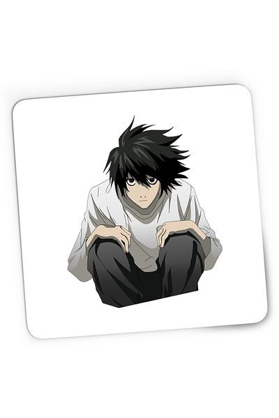 OEM Mousepad Gaming Death Note L Detective Dragobete Valentines Day Anime, 21x19 cm