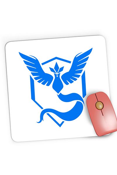 OEM Mousepad Gaming Mustic Pokemon Go Logo, 21x19 cm
