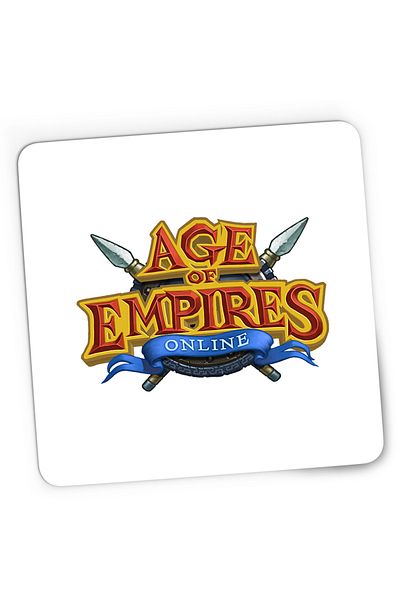 OEM Mousepad Gaming Age of Empires Logo The Rise of Rome, 21x19 cm