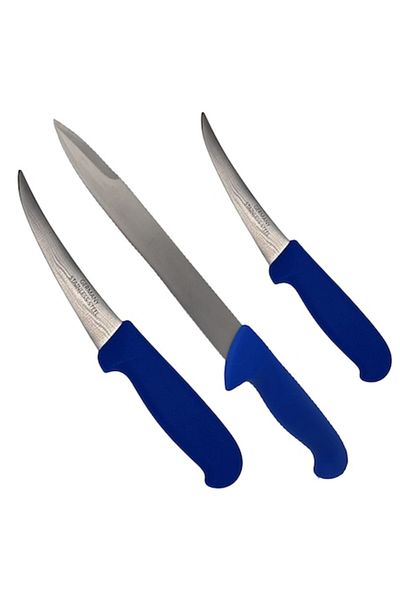 dalimag Set 3 butcher knives for stabbing and cutting, Dalimag, 35 cm, 28 cm, 26 cm