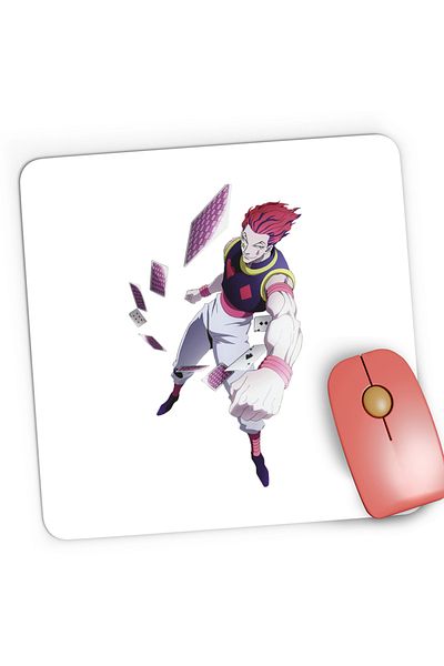 OEM Mousepad Gaming Hunter x Hunter Hisoka Anime Joker, 21x19 cm