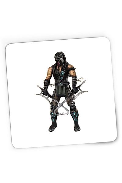 OEM Mousepad Gaming Kombat Reptile Ermac Mortalitate Arrow Coif Black, 21x19 cm