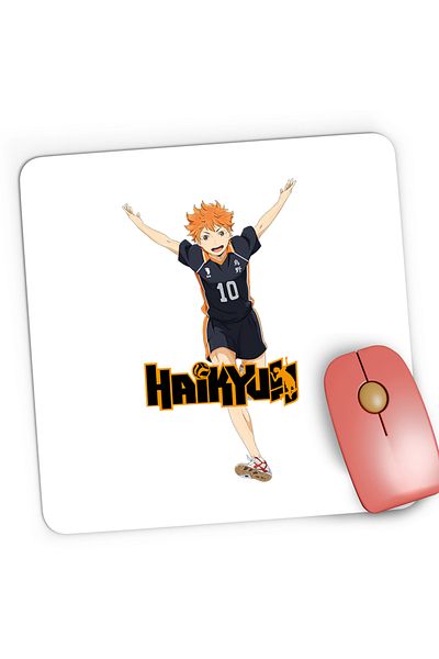OEM Mousepad Gaming Haikyuu Anime Volei Hinata Manga, 21x19 cm