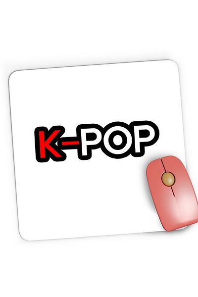 OEM Mousepad Gaming Blackpink K Pop Logo Kpop, 21x19 cm