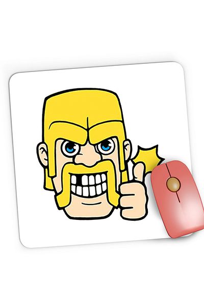 OEM Mousepad Gaming Clash of Clans Barbarian Royale, 21x19 cm