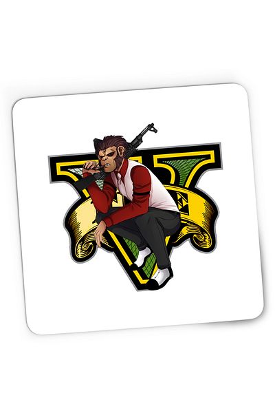 OEM Mousepad Gaming Pogo GTA5 V Minecraft, 21x19 cm