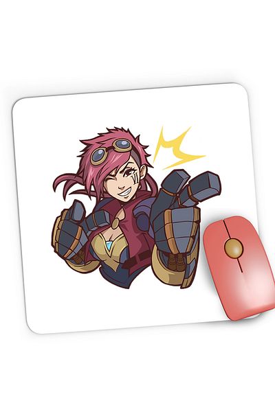 OEM Mousepad Gaming League of Legends LoL VI Champion, 21x19 cm