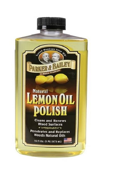 Parker&Bailey Natural Lemon Oil Polish Yellow