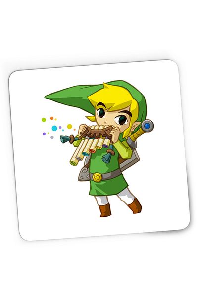 OEM Mousepad Gaming Legend of Zelda Link Spiridus Elf, 21x19 cm