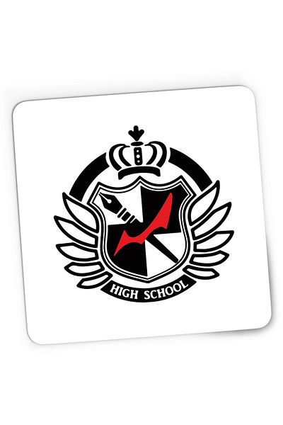 OEM Mousepad Gaming Killing School Life Logo Danganronpa, 21x19 cm