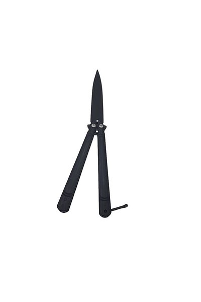 dalimag Butterfly Knife, Dalimag, 22 cm, Black, 2 Lines