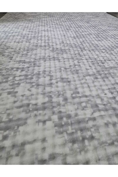 KONFORSAĞLIK KonforSA Gri-Krem Renklerde Keçe tabanlı Modern Bubble Desenli H...