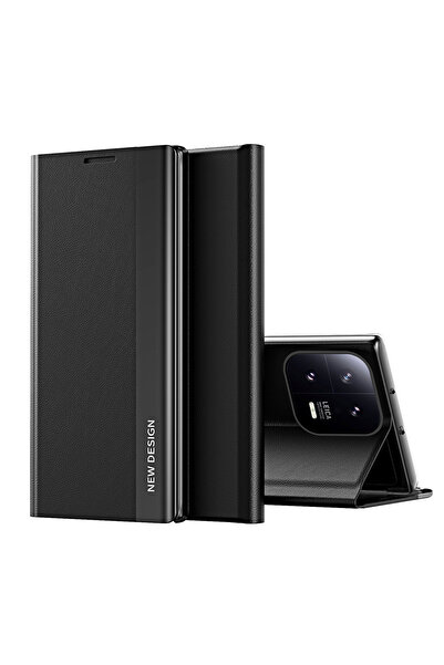 Hurtel Husă cu clapă și suport pentru Xiaomi 13 Lite Sleep Case Pro neagră