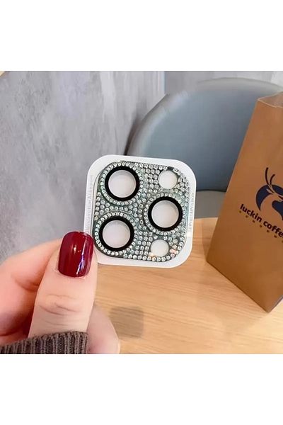 Generic Camera Lens Protector Compatible for iPhone 13 Pro & iPhone 13 Pro Bling Camera Lens