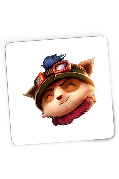 OEM Mousepad Gaming Teemo League of Legends Swift Scout LoL, 21x19 cm