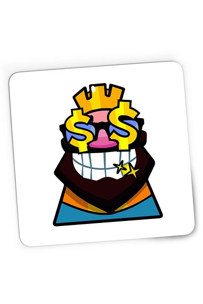 OEM Mousepad Gaming King Clash Royale Minecraft, 21x19 cm