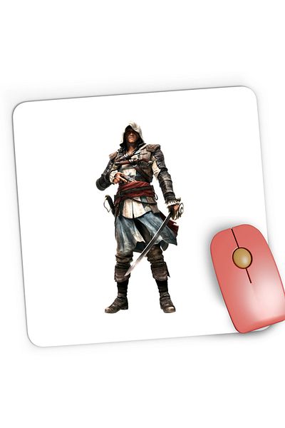 OEM Assassin's Creed Master Ezio Auditore Gaming Mousepad, 21x19 cm