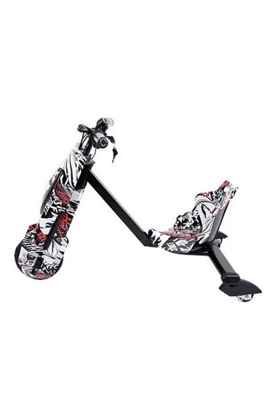 rexa Drifting Electric Scooter With Bluetooth And Adjustable Bracket White 70x57x23cm