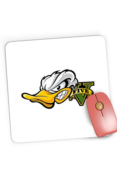 OEM Mousepad Gaming Donald Duck GTA, 21x19 cm