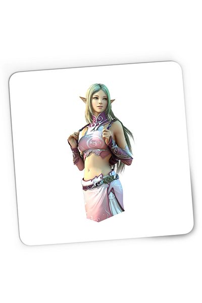 OEM Mousepad Gaming Lineage Elf Level Up, 21x19 cm