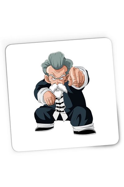 OEM Gaming Mousepad Dragon Ball Z Sensei Master Trainer Anime, 21x19 cm