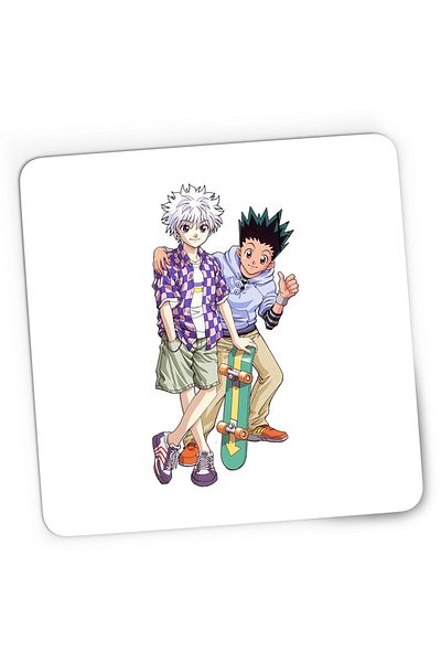OEM Mousepad Gaming Hunter x Hunter Gon Freecss Killua Zoldyck Anime, 21x19 cm