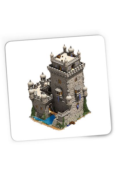 OEM Mousepad Gaming Age of Empires Turn Castel Medieval, 21x19 cm
