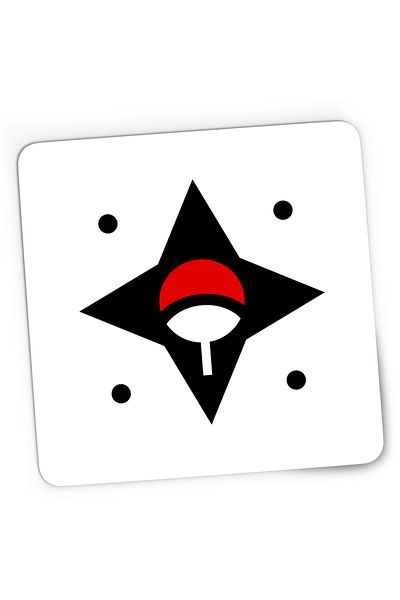 OEM Mousepad Gaming Naruto Logo Itachi Uchiha Symbol, 21x19 cm