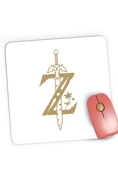 OEM Mousepad Gaming Legend of Zelda Game Logo Sky, 21x19 cm