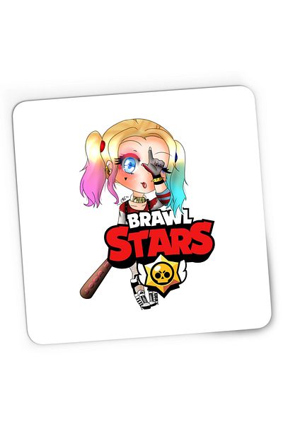 OEM Mousepad Gaming Joker Harley Quinn Brawl Stars Master, 21x19 cm